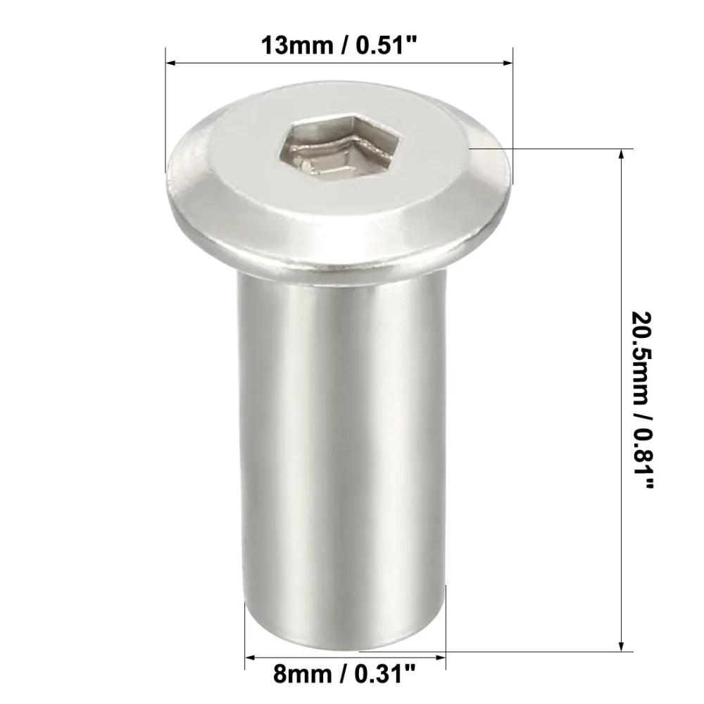 Pack of 30 uxcell a16110800ux0626 M6x15mm Flat Hex Socket Head Hexagon Furniture Bolts Connector Fastener Pack of 30 uxcell a16110800ux0626 M6x15mm Flat Hex Socket Head Hexagon Furniture Bolts Connector Fastener