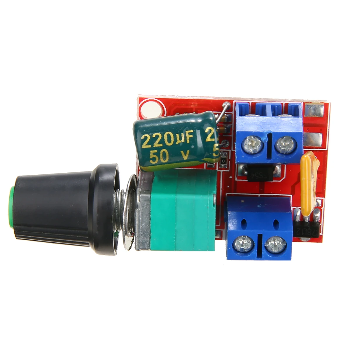 

Adjustable Switch DC Motor Speed Controller DC Motor Speed Controller Ultra-small LED Fan Dimmer 3V-35V 12V 24V PWM