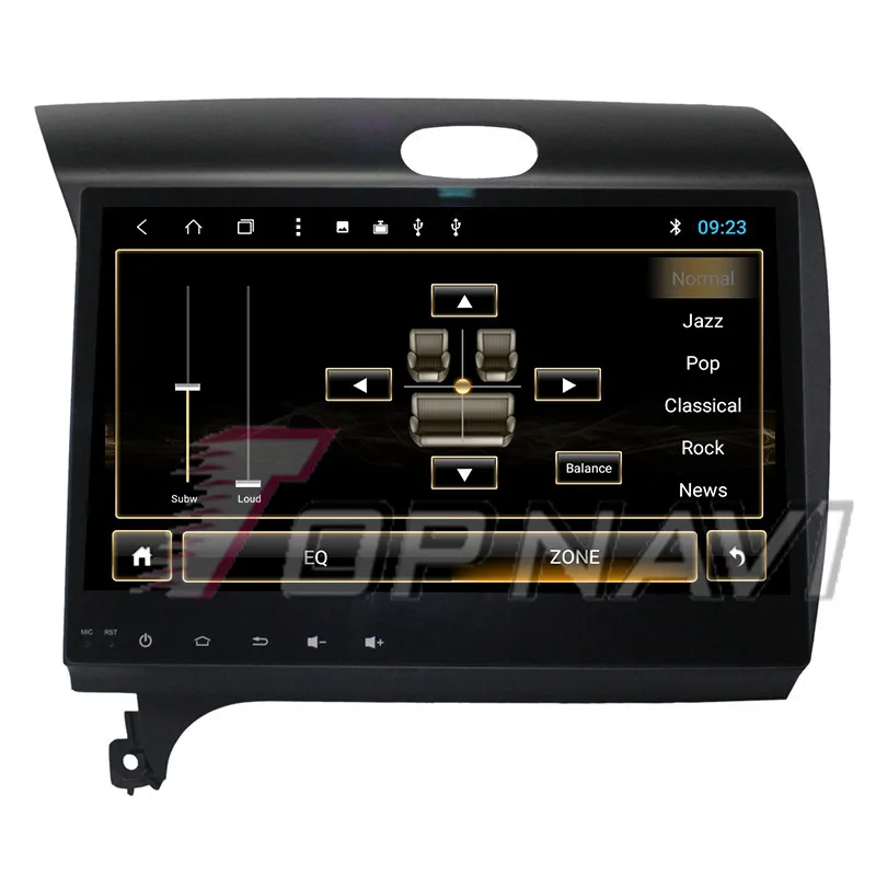 car audio 1 din For KIA K3 2016