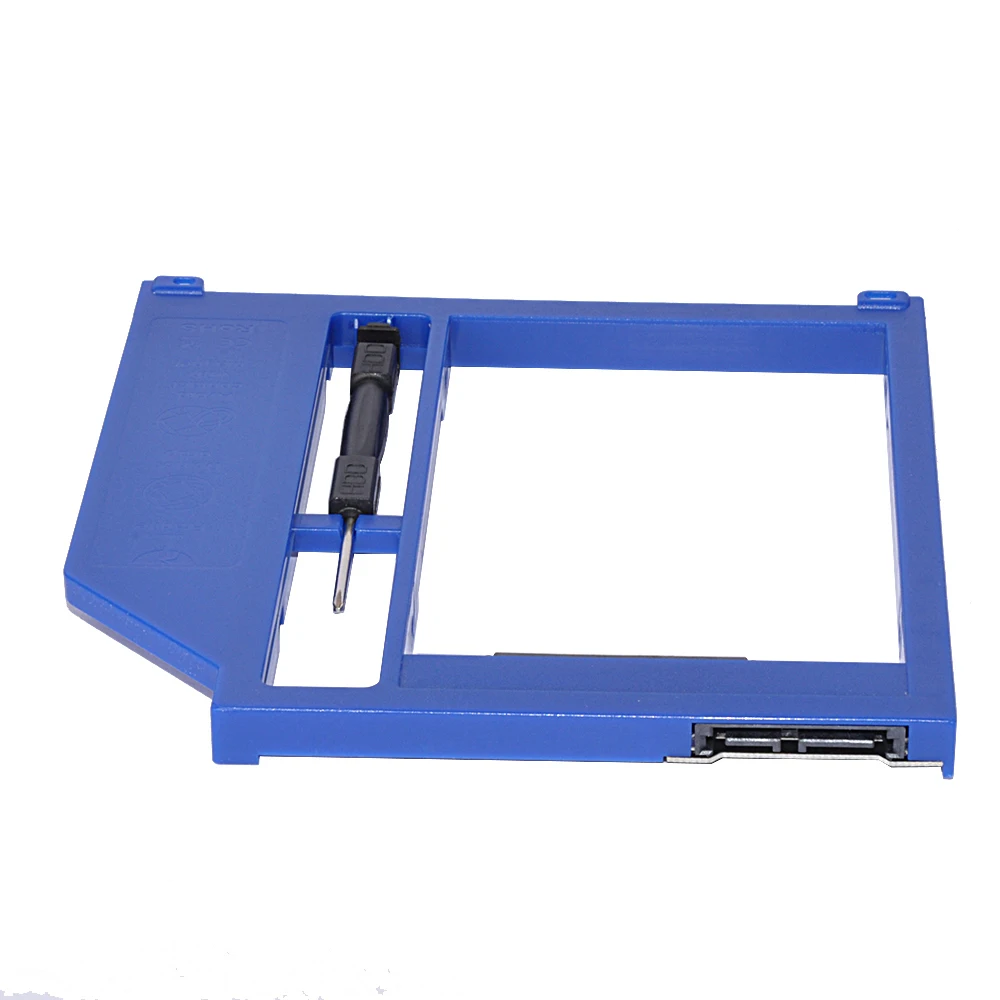 Sunvalley 2nd HDD Caddy мм 2,5 мм пластик 9,5 "SSD HDD корпус SATA к SATA 3 для Apple MacBook Air Pro 13" 15 "17" DVD/CD-ROM Optibay