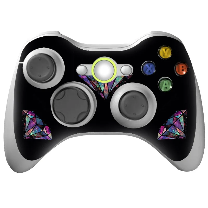 

2pcs Dropship and Retail controller skin sticker for xbox 360 and xbox 360 slim controller skin