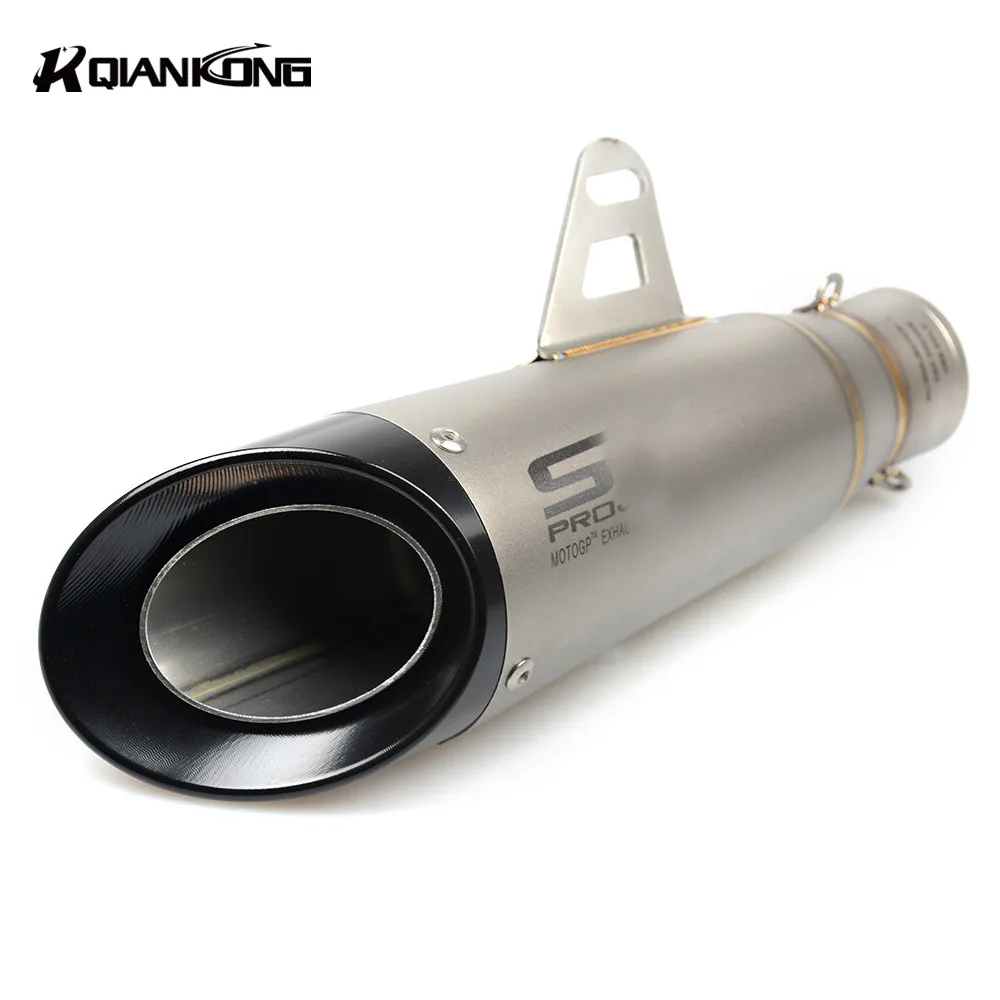 

51mm Universal Modified Motorcycle Exhaust Pipe Muffler FOR Suzuki gsxr600 gsxr750 2004 2005 gsx-r600 gsx-r750 HODNA CB500 CB600