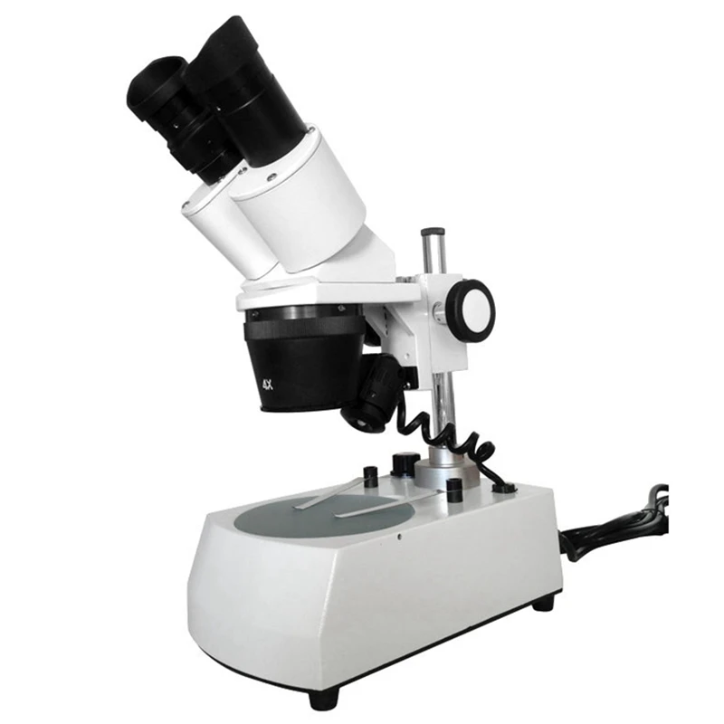 

20x 40x Illuminated Industry Stereo Microscope with Top and Bottom Light Source for PCB Inspection Mobile Phone Repairing