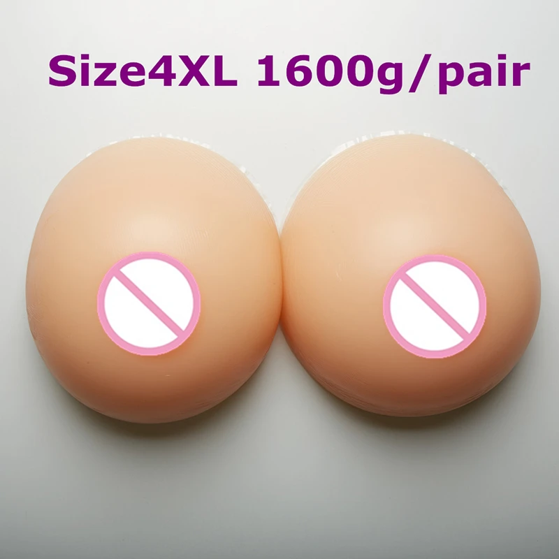 1600g/pair Artificial Breast Silicone False Breasts Boobs Breast Forms Silicone Prosthesis For Crossdresser 1600g/pair Artificial Breast Silicone False Breasts Boobs Breast Forms Silicone Prosthesis For Crossdresser
