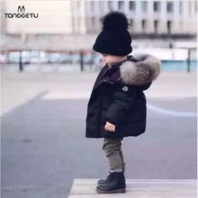 2018 New Fashion Baby Boys Jackets Fur collar Autumn Winter Jacket Kids Warm Hoodies Children’s Outerwear Coat Boys Girls Clothe