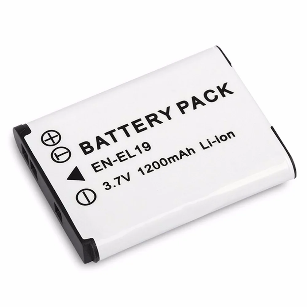 3.7V 1200MAH Rechargeable Li ion Battery Digital Camera Replacement