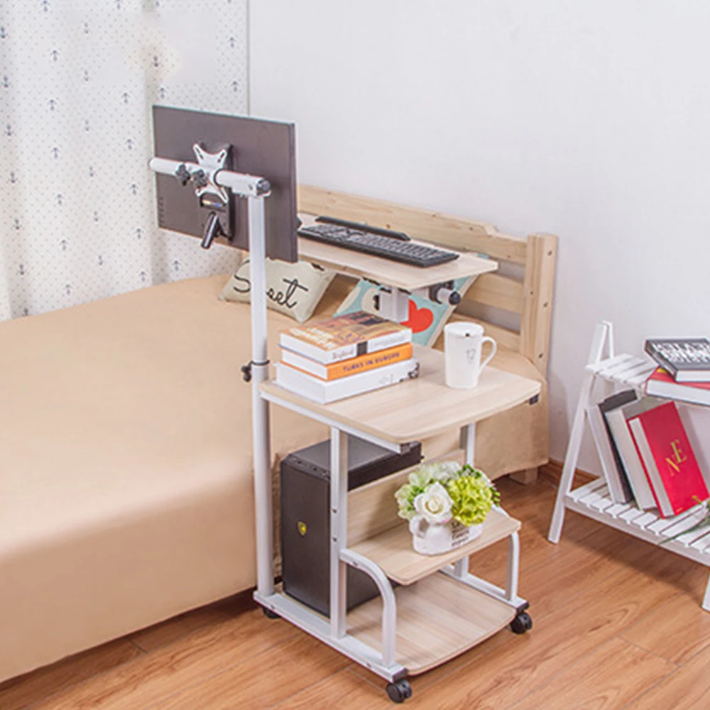  Large size Desktop computer Table Adjustable Portable Laptop Desk Rotate Laptop Bed Table Can be Li