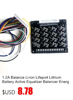 3S 12V высокий ток 50A 100A литиевая батарея Защитная плата 3 ячеек Li-Ion Lipo Li BMS PCM с балансом для инвертора лампы