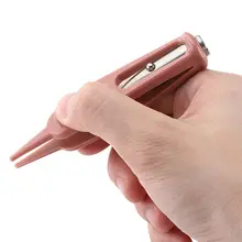 Нержавеющая сталь светодиодный светильник Пинцет Для Удаления зажим инструмент для очистки для детей