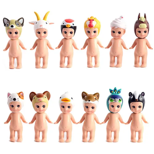 Sonny Angel, детские фигурки животных, ПВХ, морская жизнь океана, конфеты, серия Kewpie, модель, фигурки, коллекционные куклы, детские игрушки - Цвет: Animal