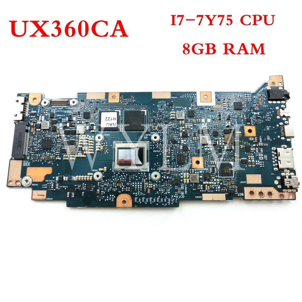 

UX360CA I7-7Y75 CPU 8GB RAM mainboard For ASUS UX360C UX360CA Laptop motherboard Tested Working 90NB0BA0-R00020 free shipping