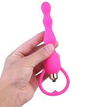Vibrator For Women G spot Vaginal Vibrators Silicone Pulled Bead Dildo Anal Plug Men Butt Plugs Female Masturbator sex toys
