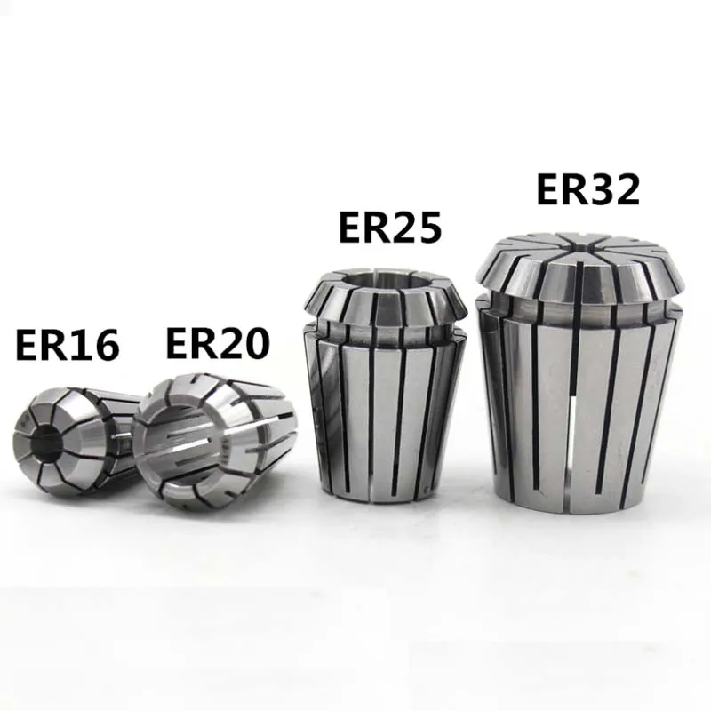 1 шт. ER11 ER16 ER20 ER25 ER32 цанговый патрон для CNC фрезерного инструмента двигатель шпинделя гравировального станка