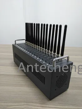 

Multi sim card modem pool 16 port Wavecom gsm modem