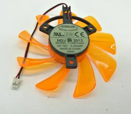 

The original T129215SH diameter 8.5cm hole distance 3.9cm 12V 0.30A2 line display card fan