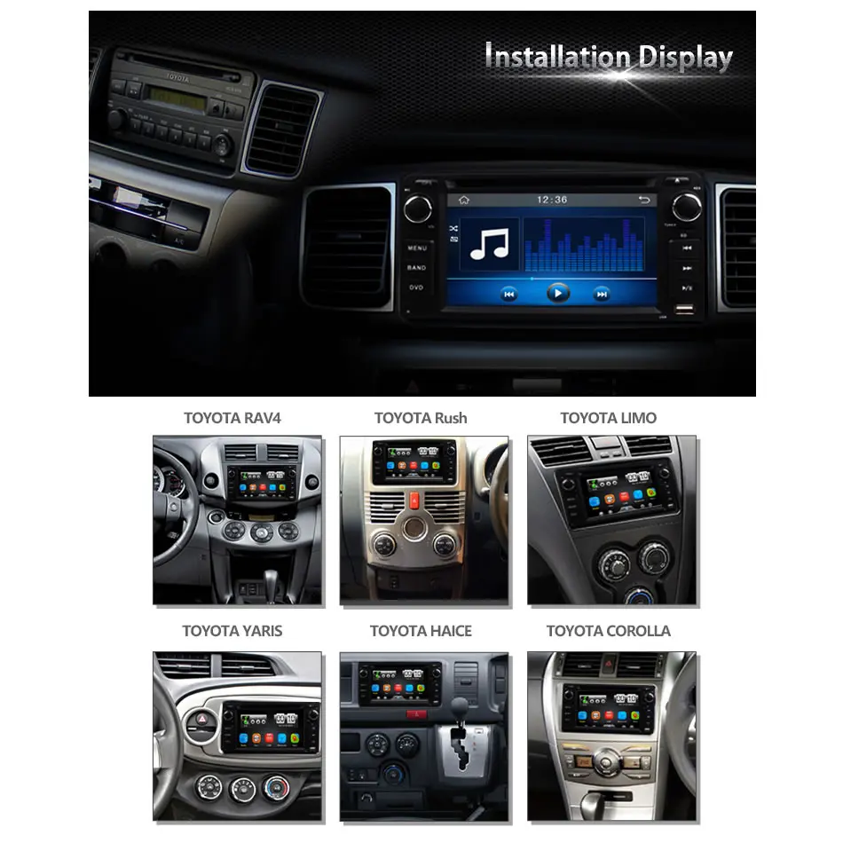 Best Universal 2Din Car In Dash DVD Player GPS Radio BT Head Unit Stereos with Camera For Toyota RAV4 COROLLA EX CAMRY CELICA MR2 13 Best Universal 2Din Car In Dash DVD Player GPS Radio BT Head Unit Stereos with Camera For Toyota RAV4 COROLLA EX CAMRY CELICA MR2 13