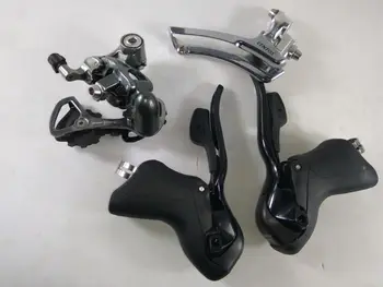 

Original free shipping 2x10 New microSHIFT 10 speed bicycle riad bike Derailleur compatible TS- 4600