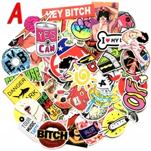 100 Pcs Mixed Rock Sticker PVC Graffiti Waterproof Stickers Toy Decal For Laptop Guitar Phone Luggage Moto Skateboard Gift 100 Pcs Mixed Rock Sticker PVC Graffiti Waterproof Stickers Toy Decal For Laptop Guitar Phone Luggage Moto Skateboard Gift
