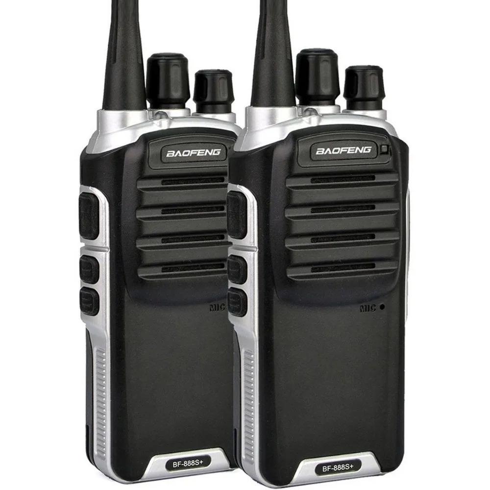 Baofeng BF 888S Plus UHF Walkie Talkie Long Distance Range ...