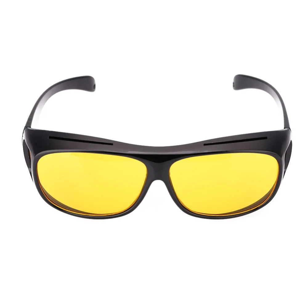

Women Men Sunglasses Unisex HD Yellow Lenses Sunglasses Night Vision Goggles Car Driving Glasses Eyewear UV Protection Goggles