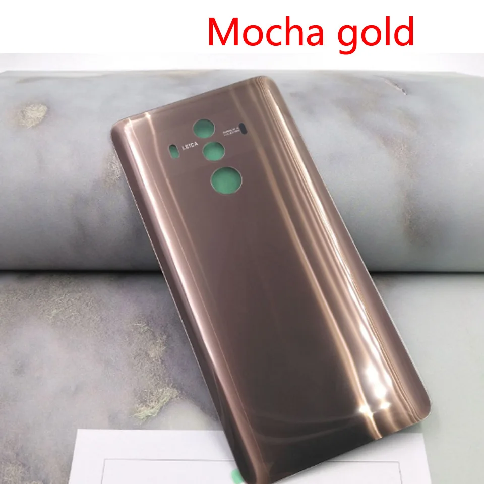 10pcs \ Лот 6," для Huawei Mate 10 Pro Blanc BLA-L09 BLA-L29 задний запасной Корпус задней крышки батарейного отсека кожуха - Цвет: Mocha-gold