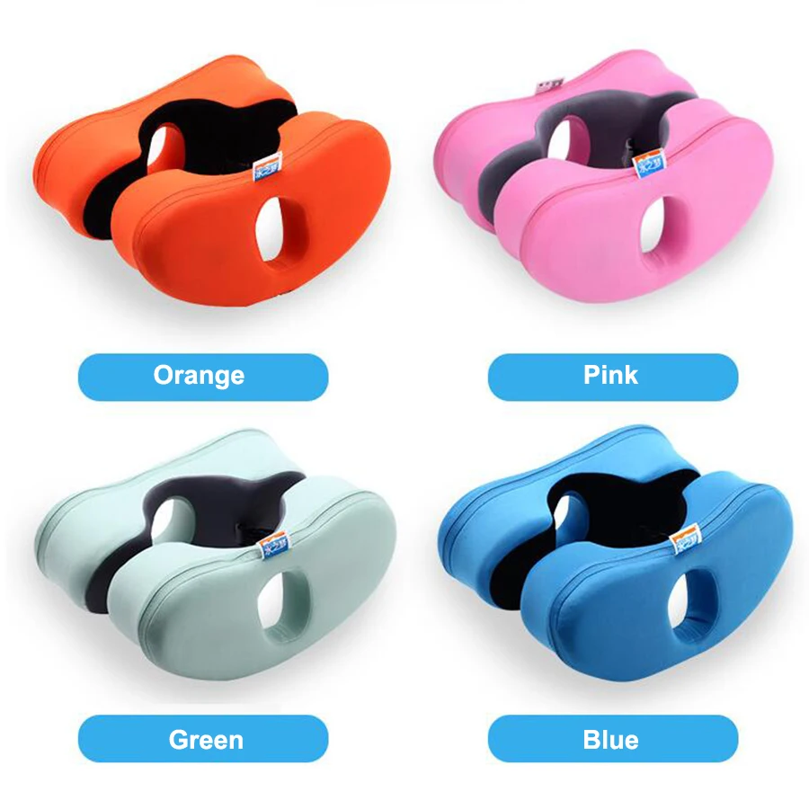 

Swim float no inflation Double protection Safety kid's Ruff Swim neck floating ring Baby learn swimming rings float