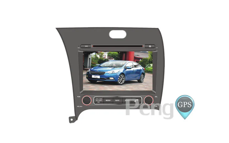 Discount 8 Core 2 Din Android 8.0 CD DVD Player Car Radio for Kia Cerato K3 Forte 2013-2016 GPS Navigation Left/Right Hand Drive Stereo 7