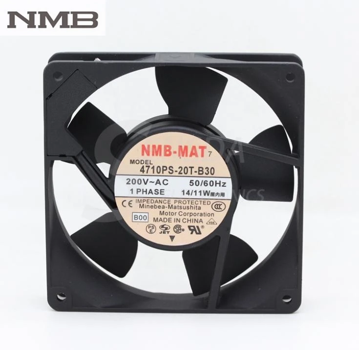 Оригинальный Для NMB 4710PS-20T-B30 12025 120 мм AC 200V Вытяжной Вентилятор промышленный осевой