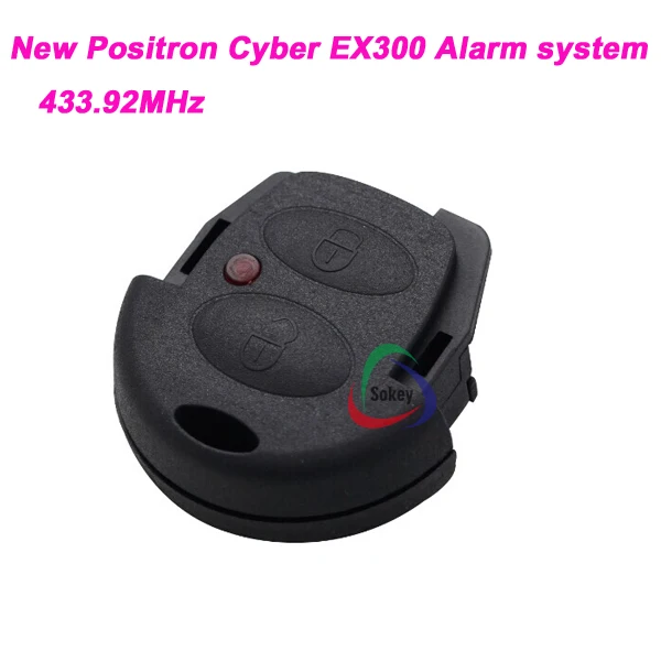 

free shipping 5pcs/lot 2buttons Opelmodel remote for POSITRON CYBER EX300 car alarm system,Computer code, 433.92MHz