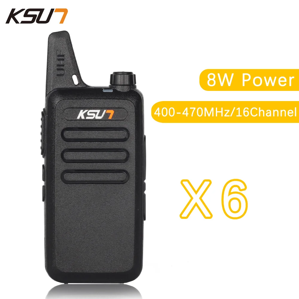 6 PCS KSUN X 63TFSI Ham Two Way Radio font b walkie b font font