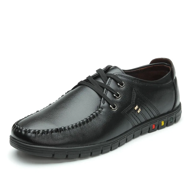 

AECBUY Shoes Men High Quality Genuine Leather Shoes Men Formal Oxfords Shoes Mens Dress Shoes Genuine Leather NXXXTA