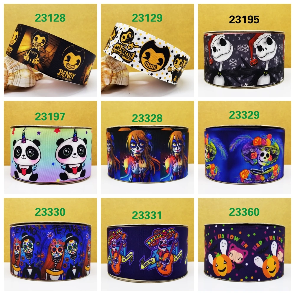 

Free shipping 2018 new arrival ribbons Hair Accessories ribbon 10 yards printed grosgrain ribbons 23328