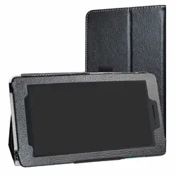 Для 7,0 "lenovo TAB E7 7-дюймовый планшет 2018 раскладной стенд из искусственной кожи крышка новый складной чехол-книжка с магнитной застежкой Anti-Dust