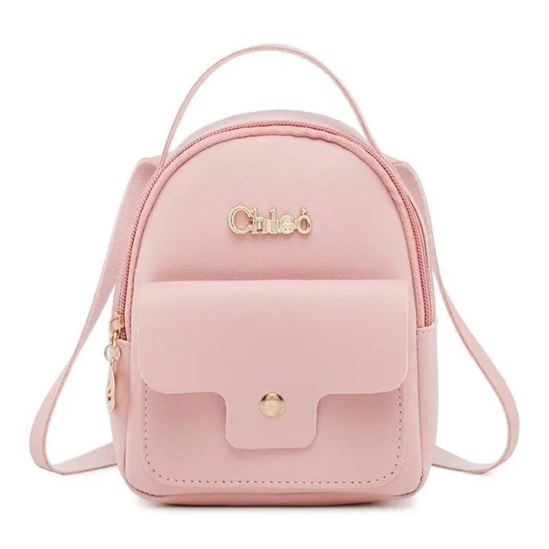 

2019 New Designer Fashion Women Backpack Mini Soft Touch Multi-Function Small Backpack Female Ladies Shoulder Bag Girl Purse