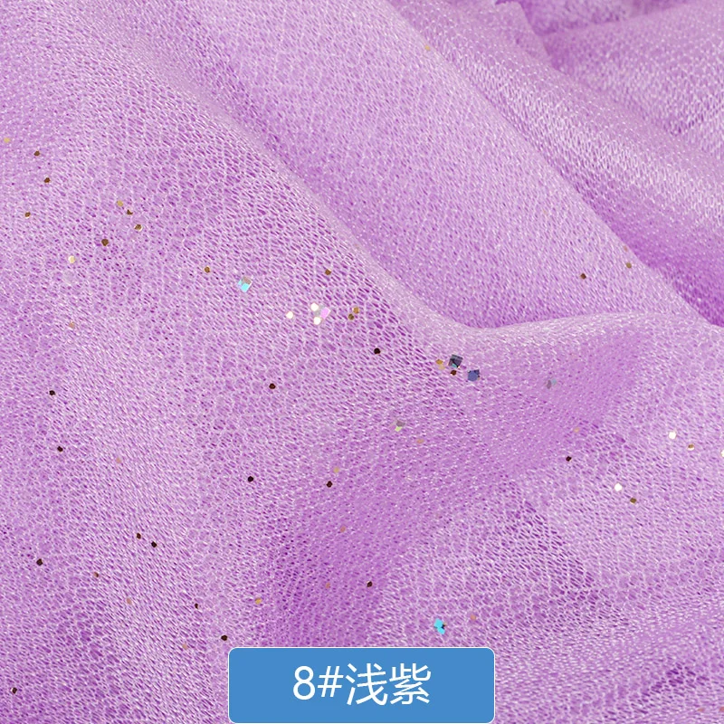 Свадебный фон, ткань, перламутровые блестки, стрейч, шелк, шитье, сделай сам, одежда, занавес, пряжа, домашняя декоративная ткань,, 170*100 см - Цвет: light purple
