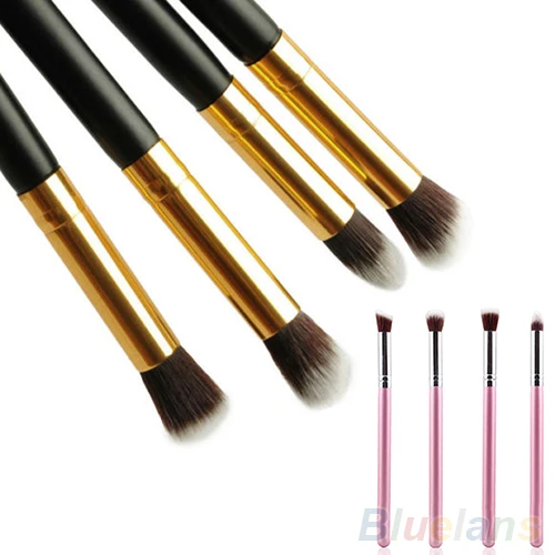 

4Pcs Professional Makeup Cosmetic Tool Eyeshadow Foundation Blending Brush Set AS9