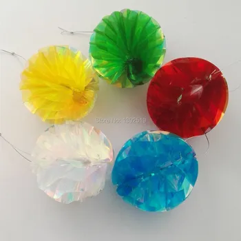 

Wholesale 500pcs 4'' 10cm Lovely PE Material Waterproof Shimmer Sparkling Honeycomb Ball for Indoor and Outdoor Party Decoration