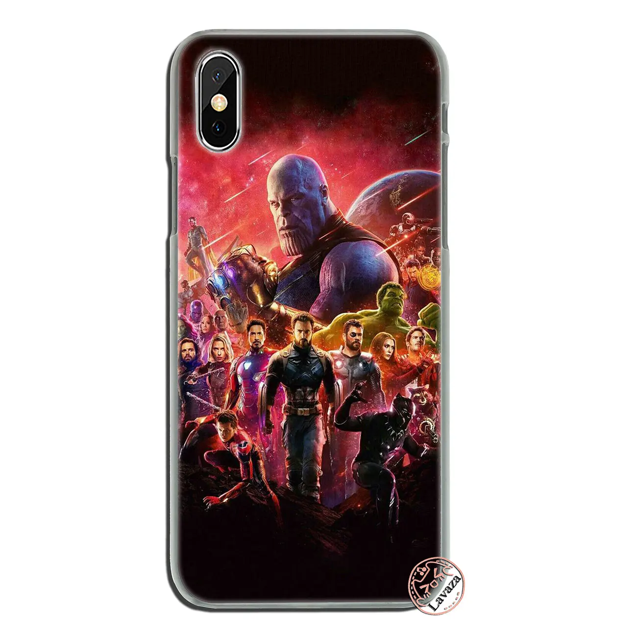 Lavaza Marvel Мстители танос эндшпиль жесткий чехол для телефона для iPhone XR X XS 11 Pro Max 10 7 8 6 6S 5 5S SE 4 4S чехол - Цвет: 1