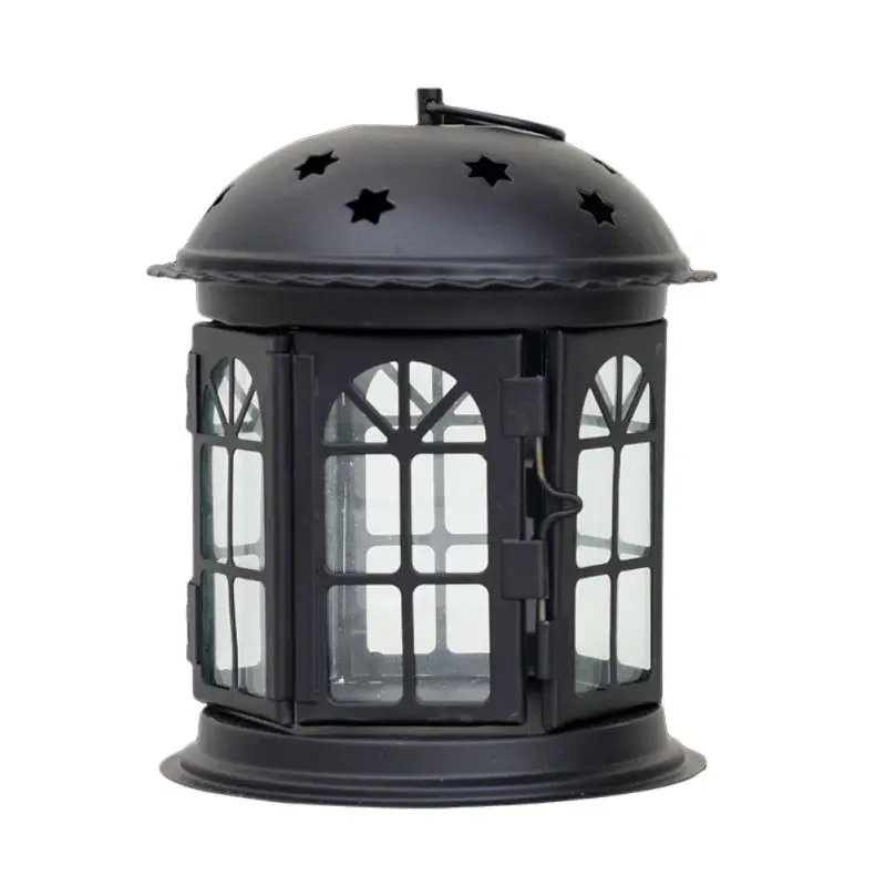 1PC Romantic Hollow Holder Candlestick Tealight Hanging Lantern Bird Cage Vintage Wedding Decoration