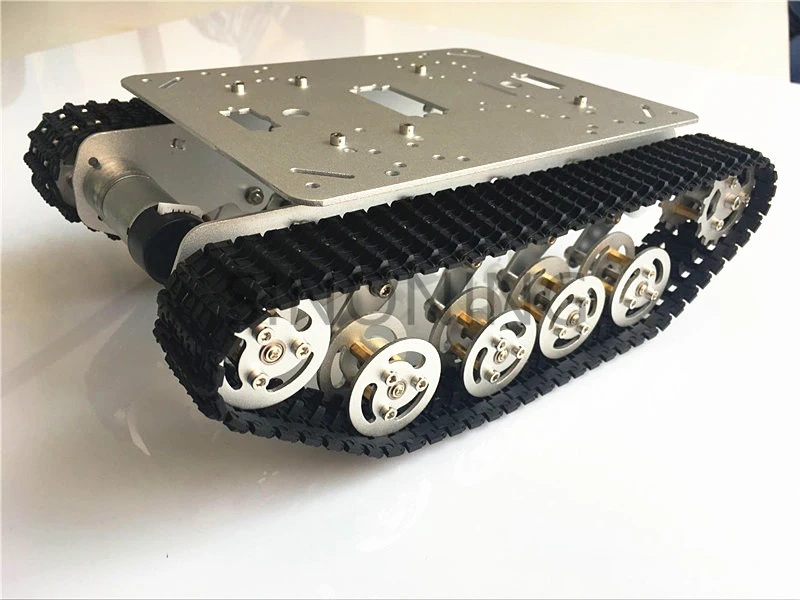 金属ロボット戦車のシャーシシルバーキャタピラーサスペンション Sinoning Ts100 新デザイン Arduino Sn2500 Diy 追跡クロール Parts Accessories Aliexpress
