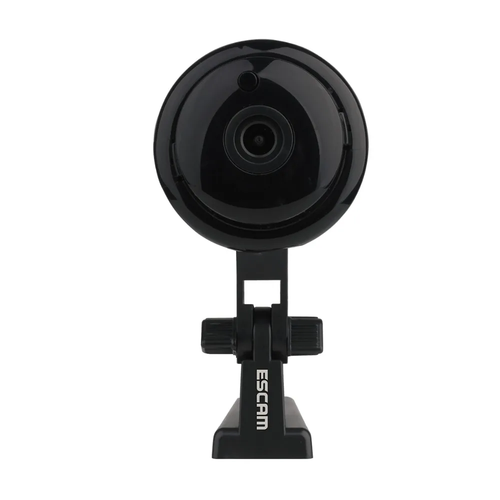 ESCAM IP Camera 1.0MP support WIFI,Two-way voice built-in TF Card Slot,Night Vision Home Security Q6 Button MINI Camera 