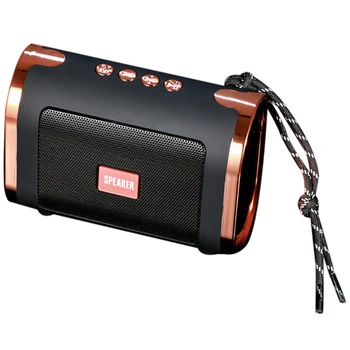 

Portable Bluetooth Wireless Speaker Stereo Mp3 Music Speaker Support Tf Card U Disk Fm Hands-Free Talk For Android Ios Phone