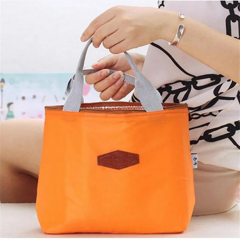 Lunch Bag Women Tote Bags Insulated Lunch Box Water-resistant Thermal Cooler Bag Soft Leak Proof Liner Lunch Bags