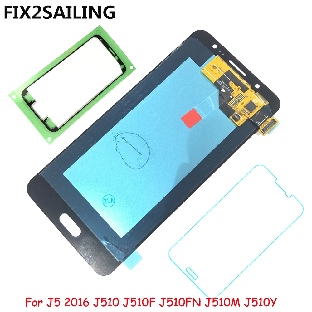 

New Super AMOLED LCD Display 100% Tested Working Touch Screen Assembly For Samsung Galaxy J5 2016 J510 J510F J510FN J510M J510Y