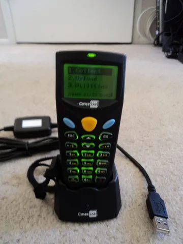 Terminal de Dados sem Fio 8000c com Porta Usb do Berço Scanner Coletor Cipherlab – Cpt