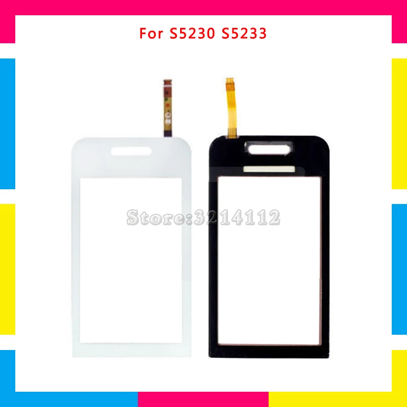 

Replacement high quality Touch Screen Digitizer Sensor Outer Glass Lens Panel For Samsung Galaxy Tocco Lite S5230 S5233