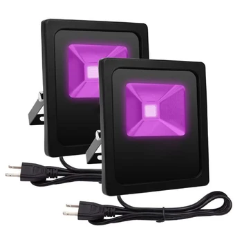 

UV LED Floodlight High Power 10W 20W 30W Ultra Violet UV LED Flood Light IP66-Waterproof 85V-265V AC(Hz) For Black Light Party