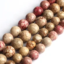 Дождевой камень агат камень горячий натуральный дождевой цветок камень Бусины круглые 8/10 мм DIY Изготовление ювелирных изделий свободные бусины(красный/желтый