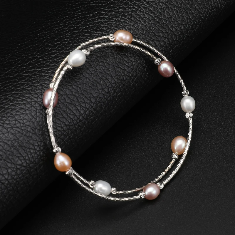 

Shuangsheng 2018 new fashion pearl Bracelet for women Natural freshwater pearl bracelet Fashion charm jewelry girl's gift