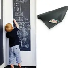 Лидер продаж; Новинка супер-толстый Практические Виниловый Мел доска практичный съемный Классная доска Переводные картинки 200x45 см Мел доска отправить пять мел